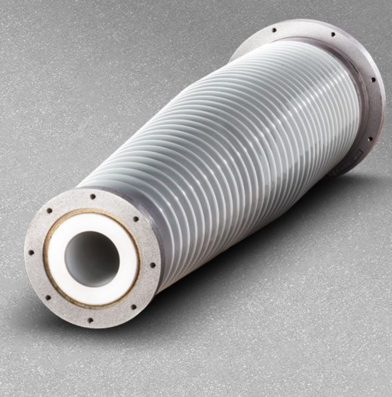 Hollow porcelain insulator